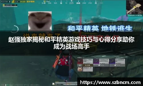 赵强独家揭秘和平精英游戏技巧与心得分享助你成为战场高手