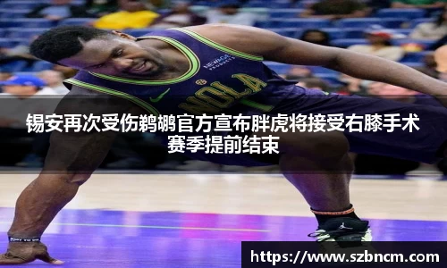 锡安再次受伤鹈鹕官方宣布胖虎将接受右膝手术赛季提前结束